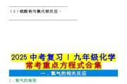 寒假冲刺！中考化学专题资料，衔接模考
